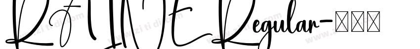 RAINE Regular字体转换 RAINE Regular字体转换
